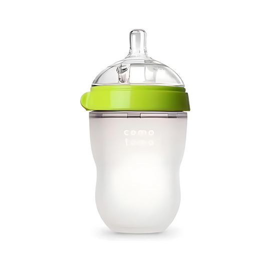 Babyfles – Zacht Siliconen Materiaal, Ergonomisch Ontwerp, Veilig en Comfortabel Drinken 4
