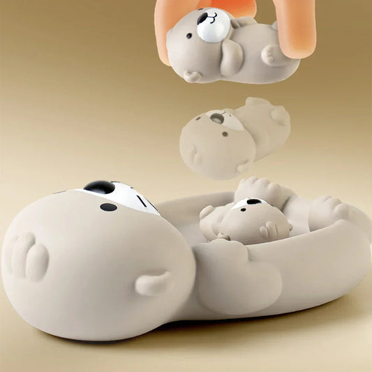 Badspeelgoed – Educatieve Otterfamilie, Duurzaam en Creatief Speelgoed voor in Bad 2